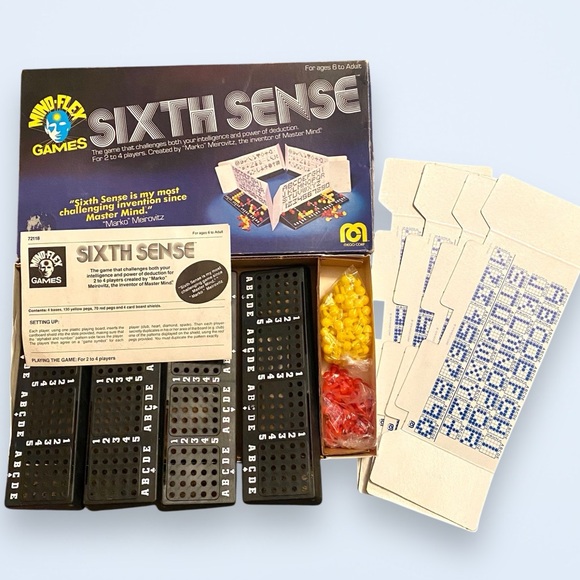 Vintage 1978 Mego Corp Mind Flex Sixth Sense Game Complete - Picture 2 of 10